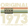 Original 1973 Limited Edition Retro
