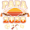 Papa 2026 Loading Geschenk Werdender Vater