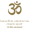 Mantra OM – Je suis parfaitement satisfait