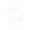 Bulldoge Kopf Silhouette STUR