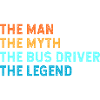 Schulbusfahrer Busfahrer Schulbus
