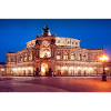 Dresden Semperoper in the evening light