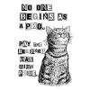 Beginner's tax with cat print