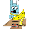 Bananen-Boogie-Welpe
