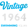 Vintage 1964 – Svømmeklub retro fødselsår