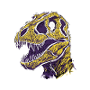 Artistic Dinosaur T-Rex Skull