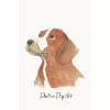 Beagle Portrait im Bleistift