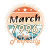 Birthday March 1996