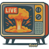 Retro TV Live Explosion