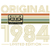 Original 1984 Limited Edition Retro