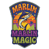 Marlin Magic Retro Sunset