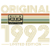 Original 1992 Limited Edition Retro