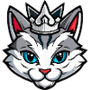 Couronne de tête symbole de chat