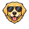 Cool Dog with Sunglasses Motif