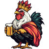 Rooster Beer King
