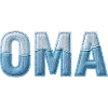 Oma Denim Schriftzug Patchwork Trend