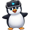 Jeu VR Penguin Virtual Reality Gamer
