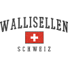 Wallisellen Schweiz Emblem mit Schweizer Flagge