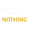 Working Hard at Doing Nothing