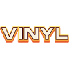 Design tipografico della musica retrò in vinile