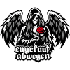 Engel auf Abwegen mit Rose "Todesengel"
