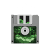 Old School Analog Diskette Natur