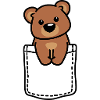 Cuddly Bear Illustration Purist
