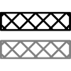 Fence Grid Pattern Frame