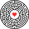 Labyrinth Heart Maze