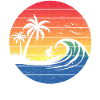 Sunset Surf Circle