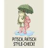 Cool frog in style check