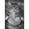 Cat Ramen Nuddeln