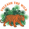 Unleash The Wild Tiger Jungle