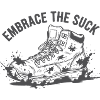 Embrassez le splash de baskets sucer