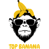 Top Banana - Monkey with Banana Hat
