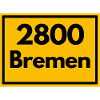 ANCIEN CODE POSTAL RETRO2800 BREMEN STADTMUSIK