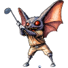 Bats Golf / Golfer Bat