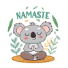 Koala Zen Namaste
