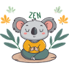 Koala Zen Meditation