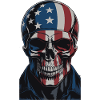 USA Totenkopf - Patriot Skull Design