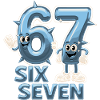 67 Six Seven Y3K Esteettinen Meemi
