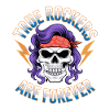 Ægte rockere er for evigt Skull Rock-musik