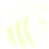 Smiling Bees Pattern