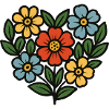 Bouquet Folk Style