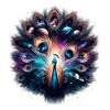 Astral Peacock Cosmos