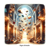 Library Magic: Flying Books