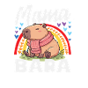 Boho Regenbogen Mama Bara Capybaras Niedlich