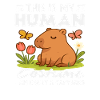 Costume humain Je suis un capybara