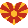 Macedonia Heart Emblem