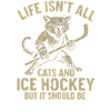 Hockey Cat Humor Ishockeyfan gaveidé